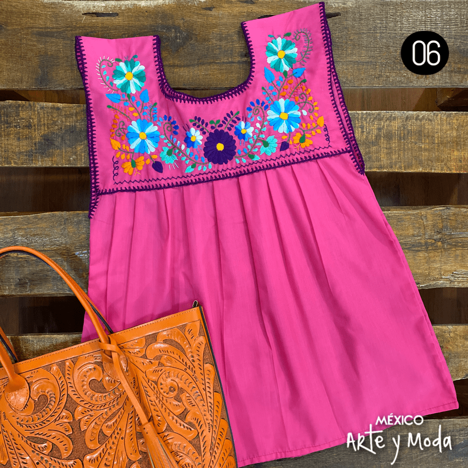 Blusa Tehuacan Tradicional - MÉXICO ARTE Y MODA - Blusa Bordada