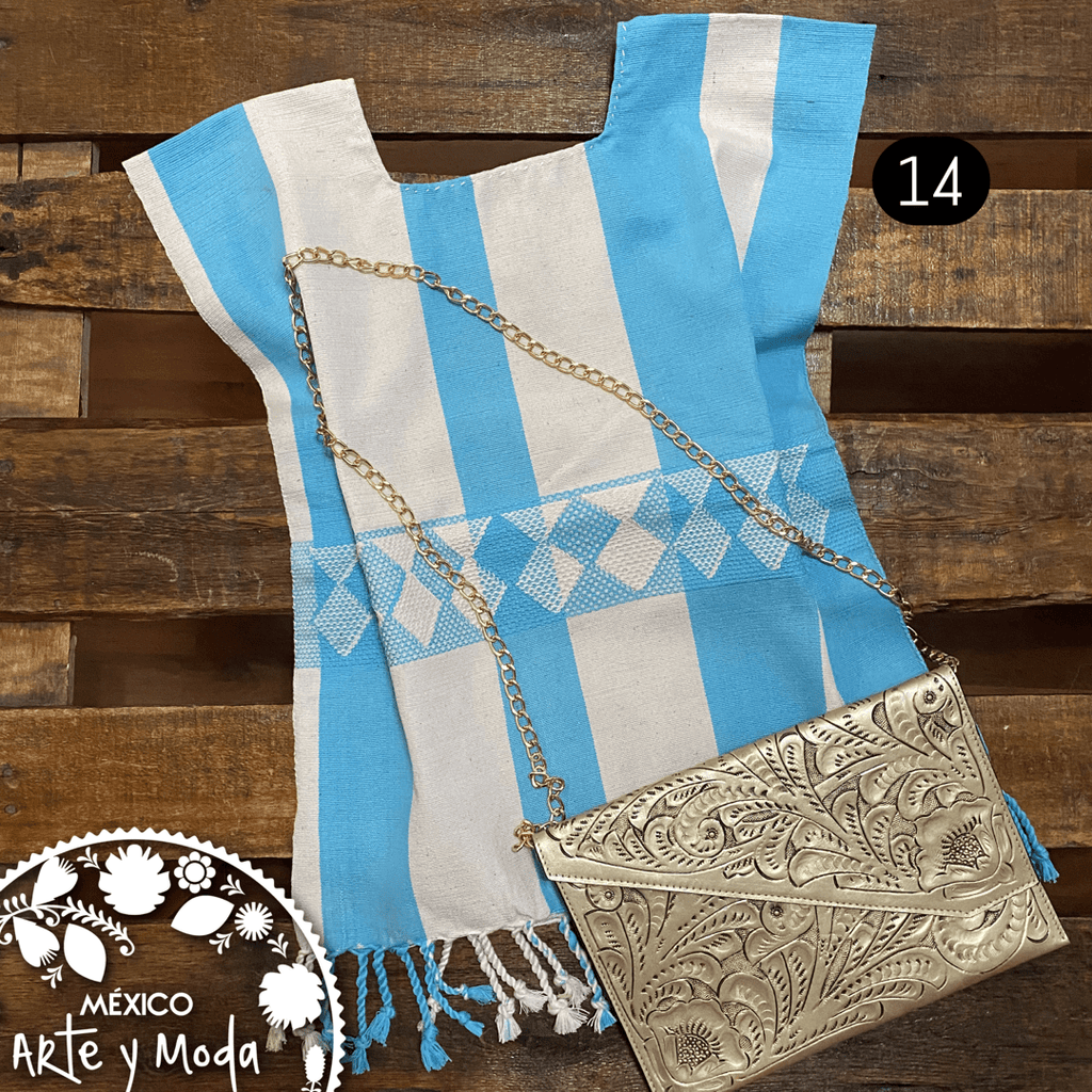 Blusa Telar Chess - MÉXICO ARTE Y MODA - Blusa Bordada