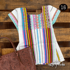 Blusa Telar Chess - MÉXICO ARTE Y MODA - Blusa Bordada