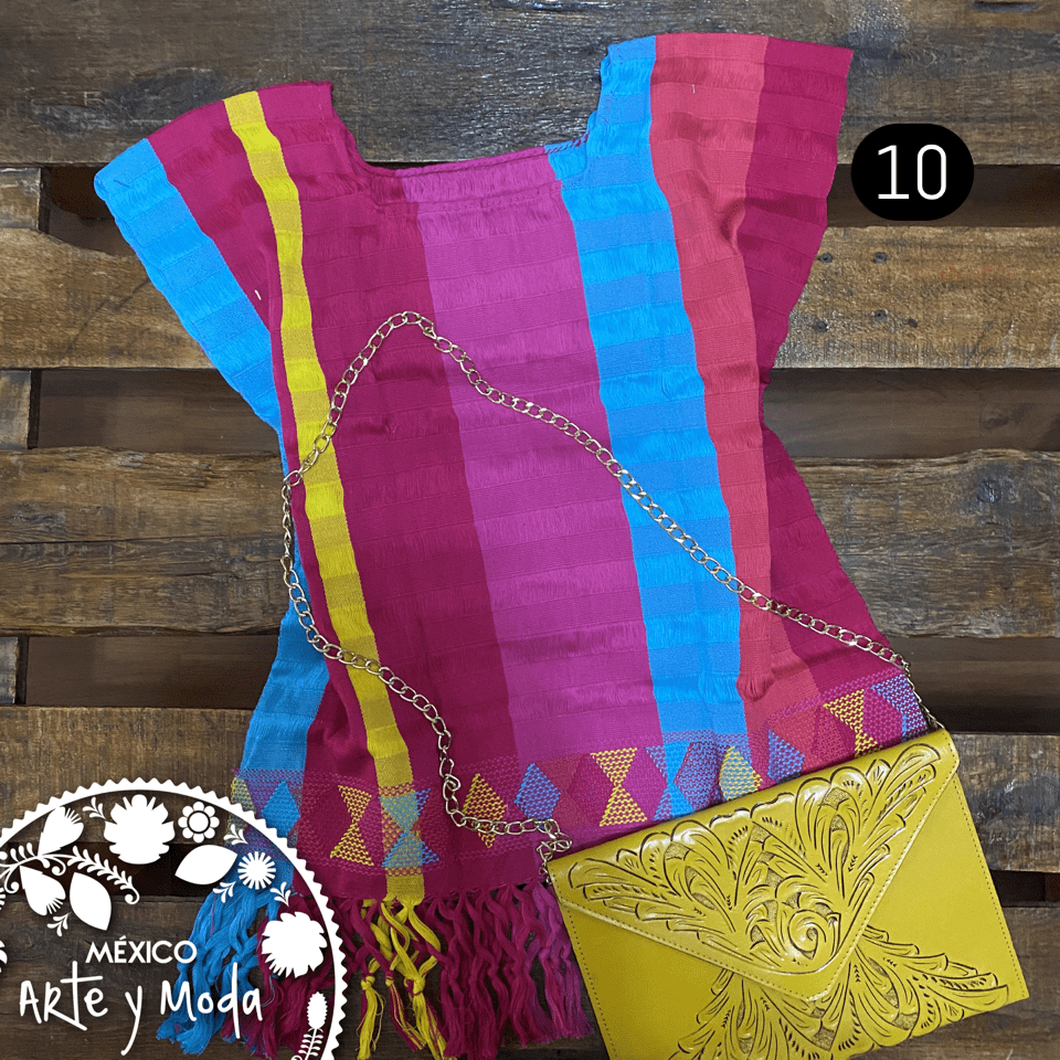 Blusa Telar Deshilado - MÉXICO ARTE Y MODA - Blusa Bordada