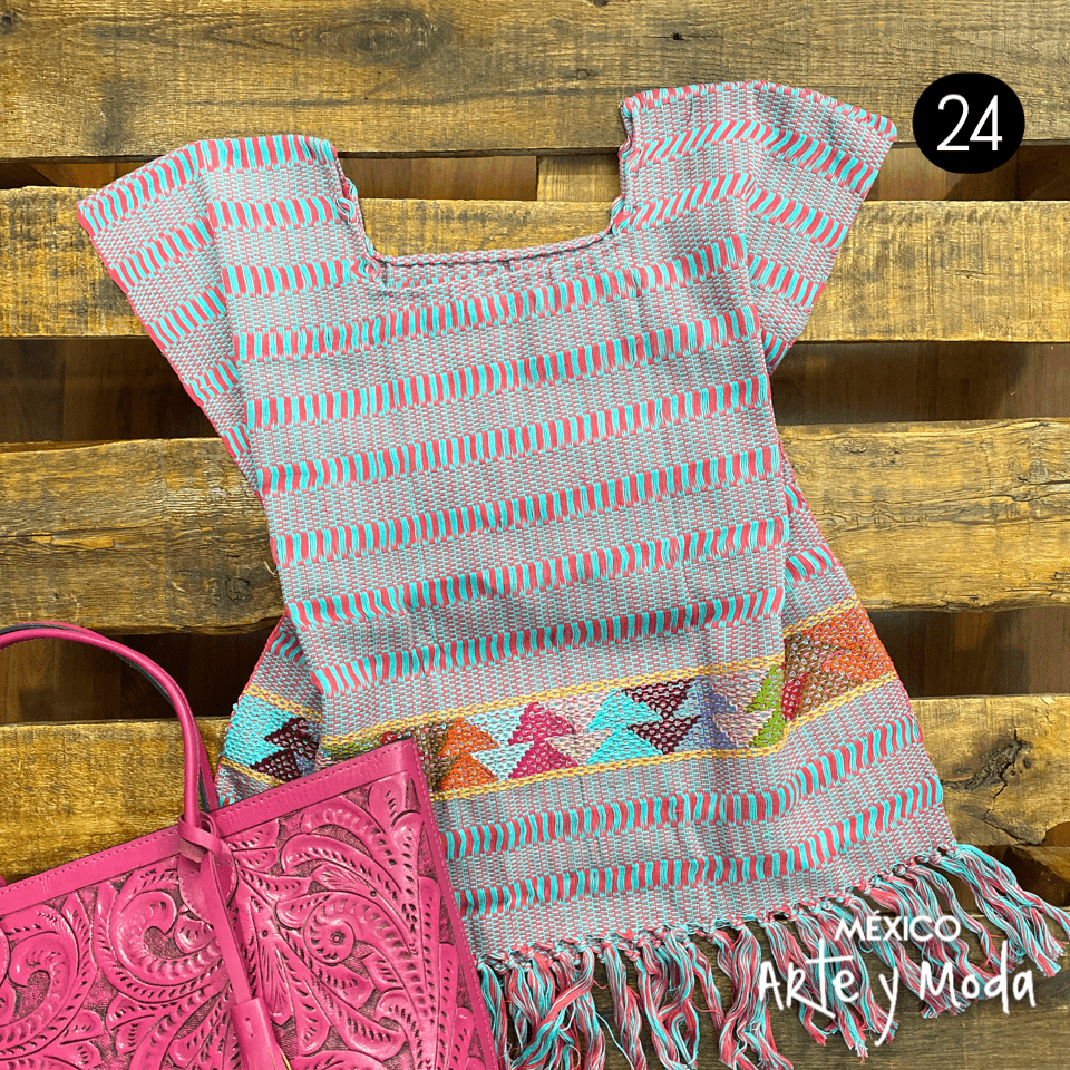 Blusa Telar Deshilado - MÉXICO ARTE Y MODA - Blusa Bordada