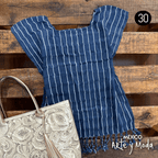 Blusa Telar Deshilado - MÉXICO ARTE Y MODA - Blusa Bordada