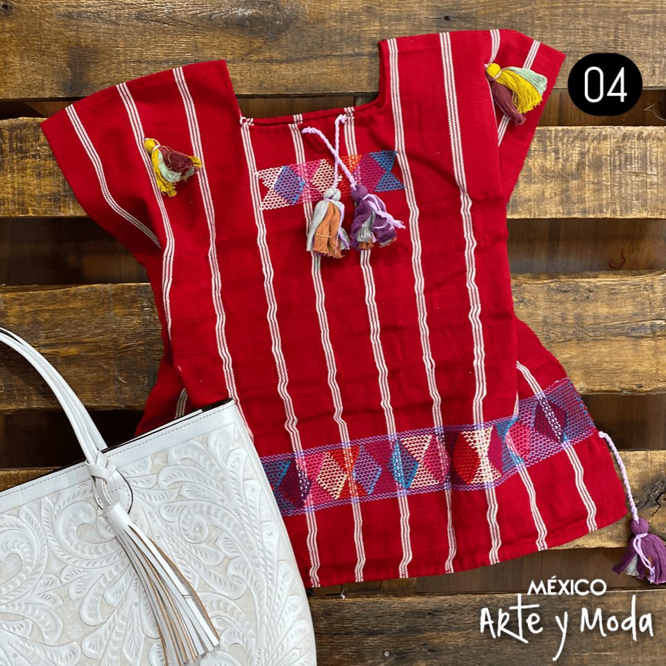 Blusa Telar Especial - MÉXICO ARTE Y MODA - Blusa Bordada