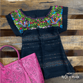 Blusa Telar Paloma - MÉXICO ARTE Y MODA - Blusa Bordada