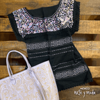 Blusa Telar Paloma - MÉXICO ARTE Y MODA - Blusa Bordada