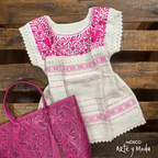 Blusa Telar Paloma - MÉXICO ARTE Y MODA - Blusa Bordada