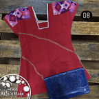 Blusa Telar Santa Rosario - MÉXICO ARTE Y MODA - Blusa Bordada