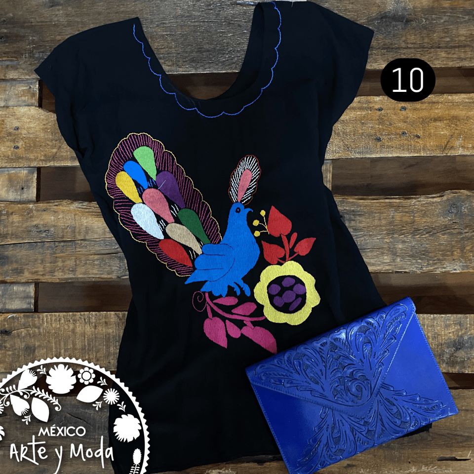 Blusa Tuxtepec Sencilla - MÉXICO ARTE Y MODA - Blusa Bordada