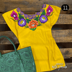 Blusa Zinac Fiesta - MÉXICO ARTE Y MODA - Blusa Bordada