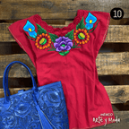 Blusa Zinac Fiesta - MÉXICO ARTE Y MODA - Blusa Bordada