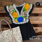 Blusa Zinac Tradicional - MÉXICO ARTE Y MODA - Blusa Bordada
