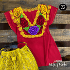 Blusa Zinac Tradicional - MÉXICO ARTE Y MODA - Blusa Bordada