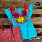 Blusa Zinac Tradicional - MÉXICO ARTE Y MODA - Blusa Bordada