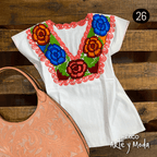 Blusa Zinac Tradicional - MÉXICO ARTE Y MODA - Blusa Bordada