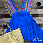 Bluson Asimetrico Nudos - MÉXICO ARTE Y MODA - Blusón Artesanal