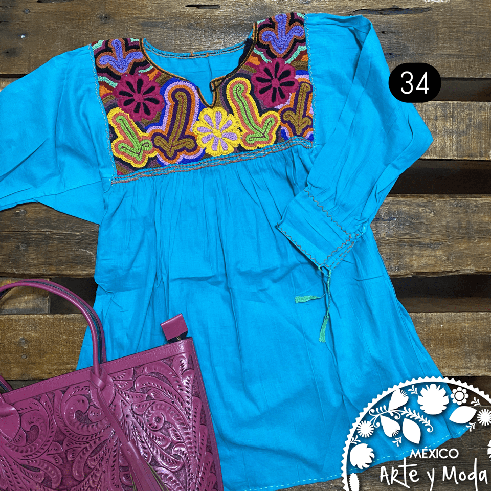 Blusón Reina - MÉXICO ARTE Y MODA - Blusón Artesanal