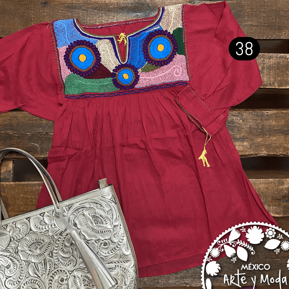 Blusón Reina - MÉXICO ARTE Y MODA - Blusón Artesanal