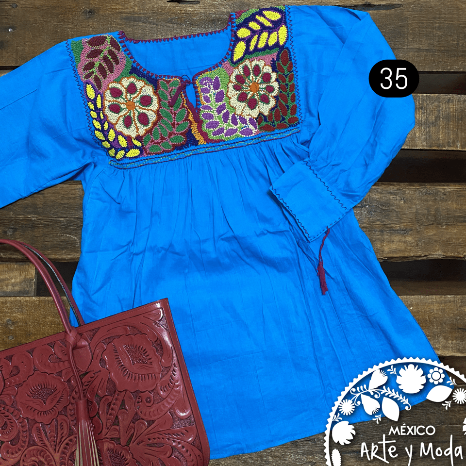 Blusón Reina - MÉXICO ARTE Y MODA - Blusón Artesanal