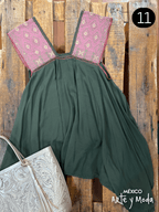 Bluson San Andres Asimetrico - MÉXICO ARTE Y MODA - Blusa Bordada