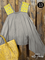 Bluson San Andres Asimetrico - MÉXICO ARTE Y MODA - Blusa Bordada