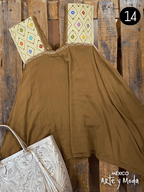 Bluson San Andres Asimetrico - MÉXICO ARTE Y MODA - Blusa Bordada