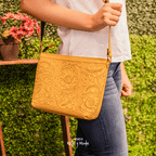 Bolso Cruzado Piel - MÉXICO ARTE Y MODA - Bolso de Piel