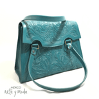 Bolso Retro Piel - MÉXICO ARTE Y MODA - Bolso de Piel