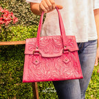 Bolso Retro Piel - MÉXICO ARTE Y MODA - Bolso de Piel