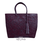 Bolso Tote Grande Piel - MÉXICO ARTE Y MODA - Bolso de Piel