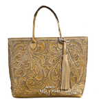 Bolso Tote Grande Piel - MÉXICO ARTE Y MODA - Bolso de Piel