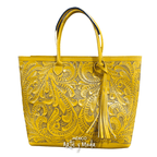 Bolso Tote Grande Piel - MÉXICO ARTE Y MODA - Bolso de Piel