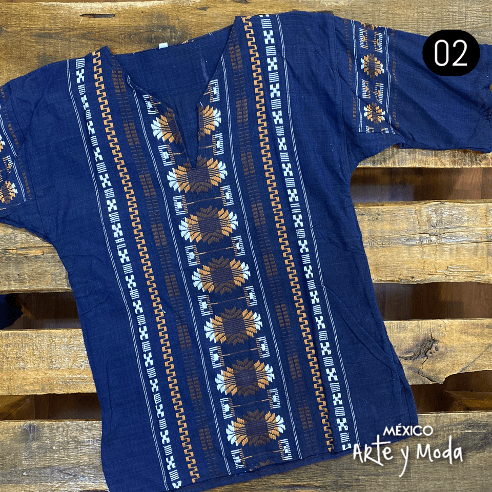 Camisa Hippie - MÉXICO ARTE Y MODA - Camisa Caballero