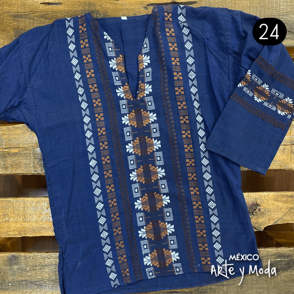 Camisa Hippie - MÉXICO ARTE Y MODA - Camisa Caballero