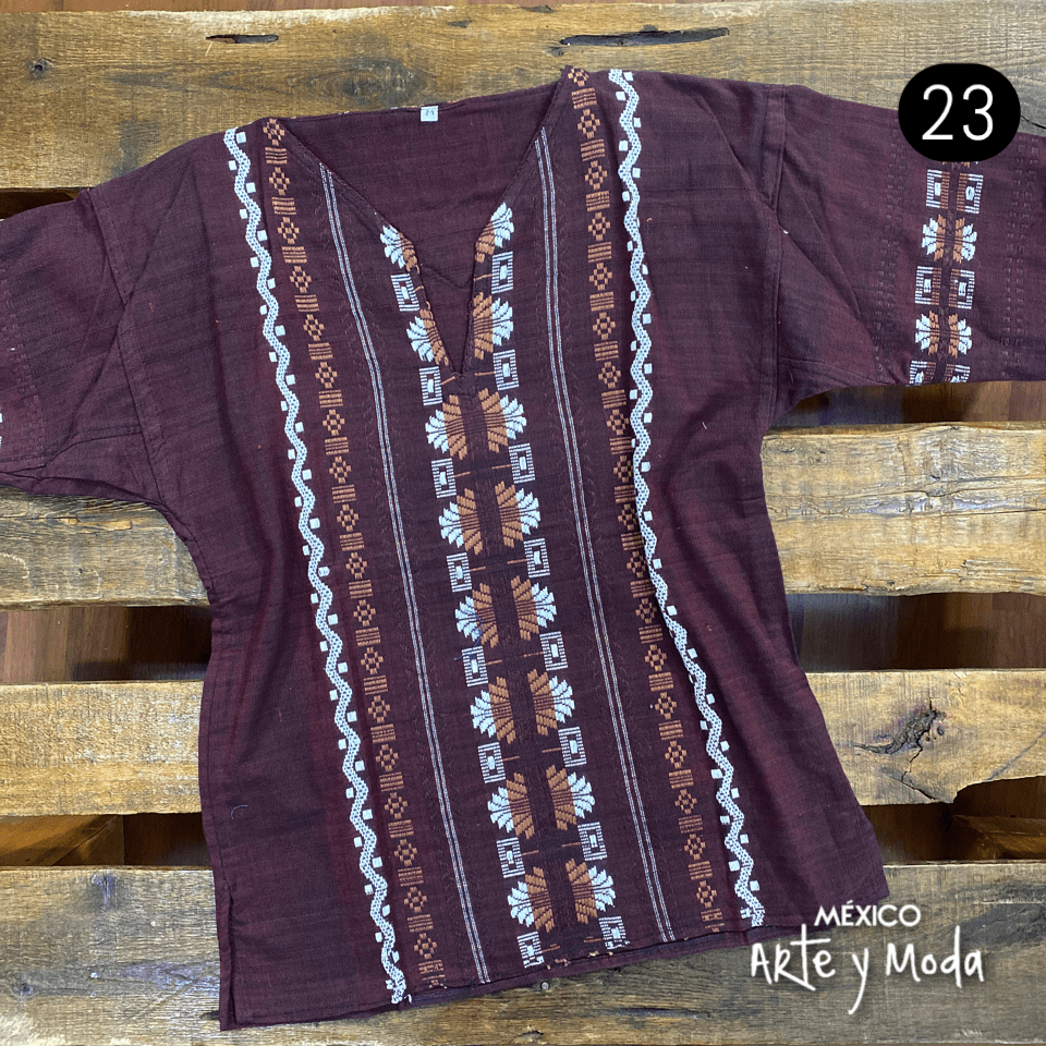 Camisa Hippie - MÉXICO ARTE Y MODA - Camisa Caballero