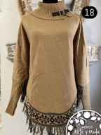 Capa de Punto - MÉXICO ARTE Y MODA - Capa Bordada