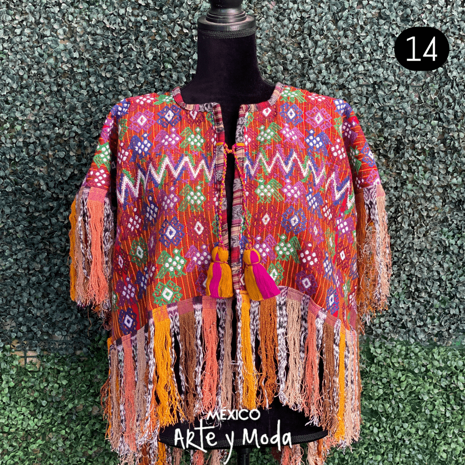 Capa Guate Antigua - MÉXICO ARTE Y MODA - Capa Bordada