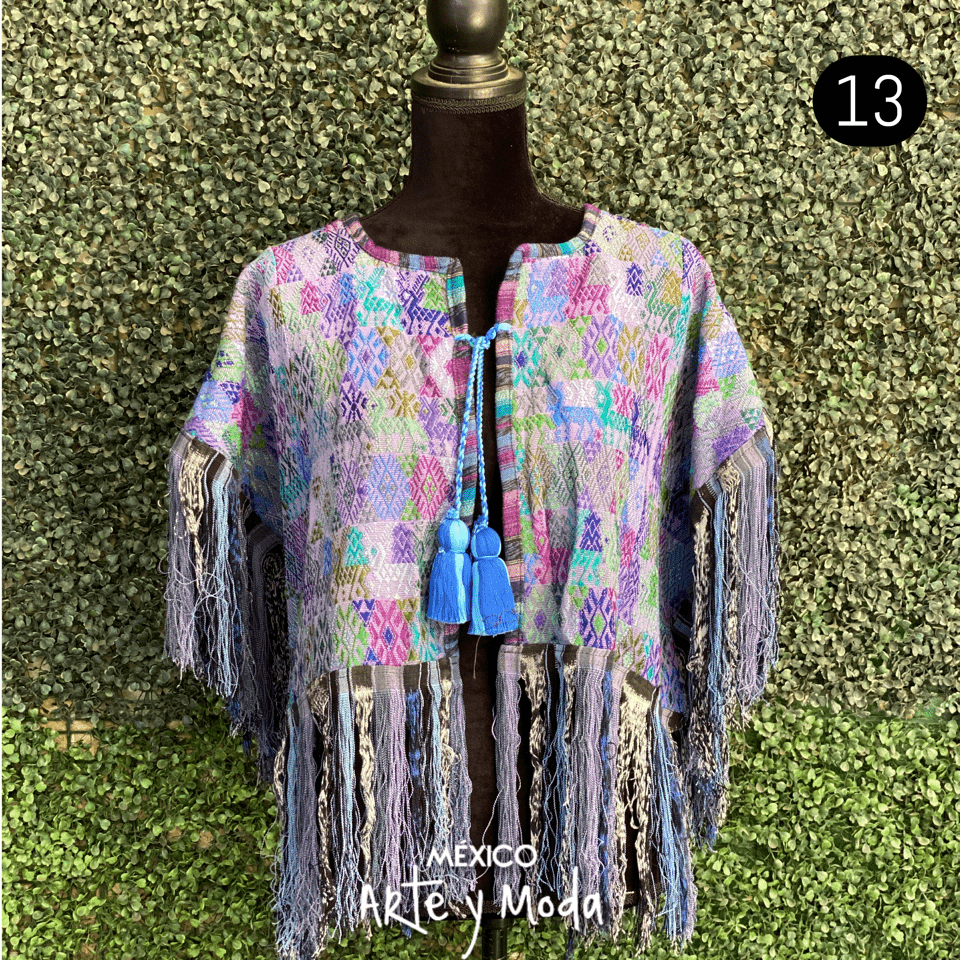 Capa Guate Antigua - MÉXICO ARTE Y MODA - Capa Bordada