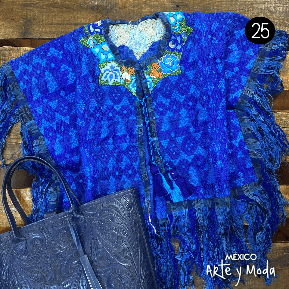 Capa Guate Antigua - MÉXICO ARTE Y MODA - Capa Bordada