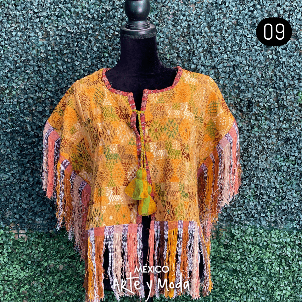 Capa Guate Antigua - MÉXICO ARTE Y MODA - Capa Bordada