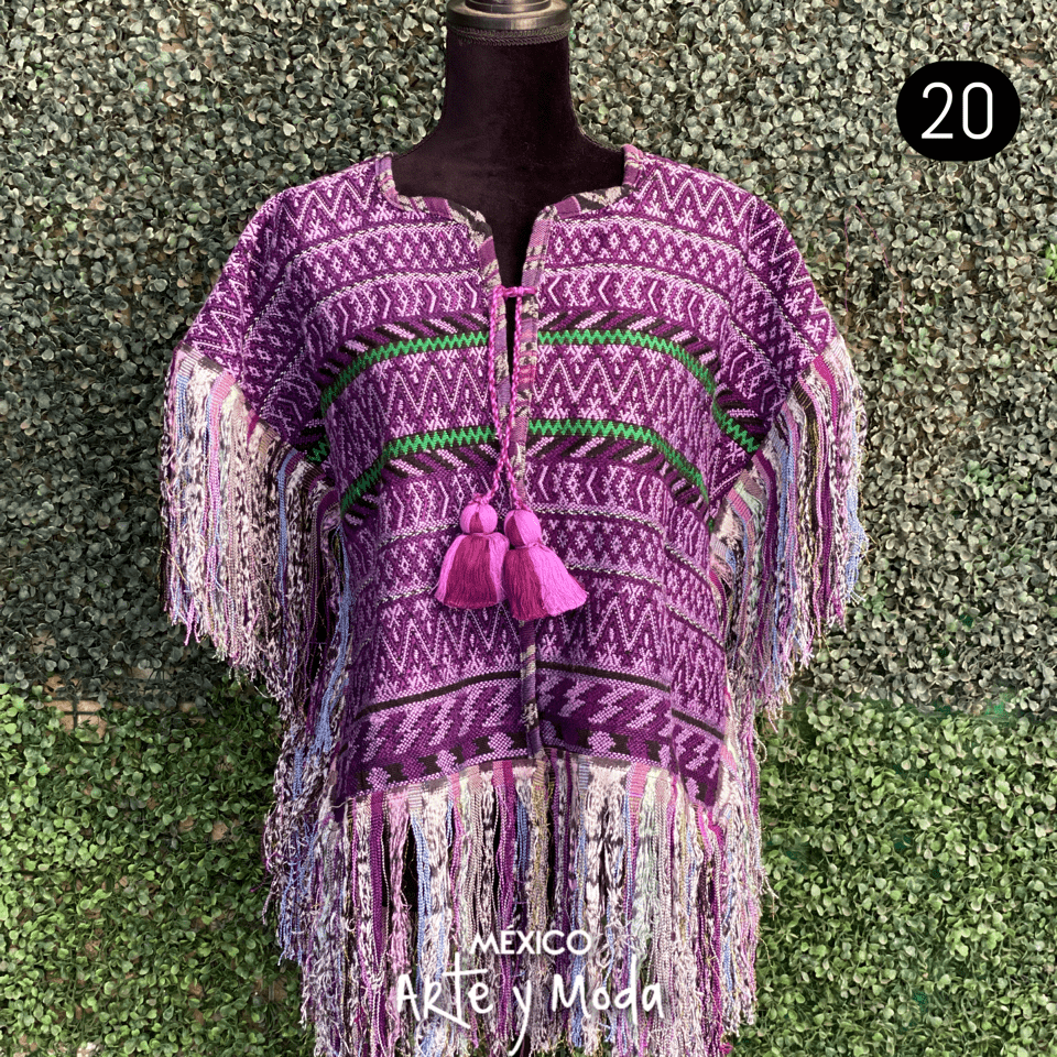 Capa Guate Antigua - MÉXICO ARTE Y MODA - Capa Bordada