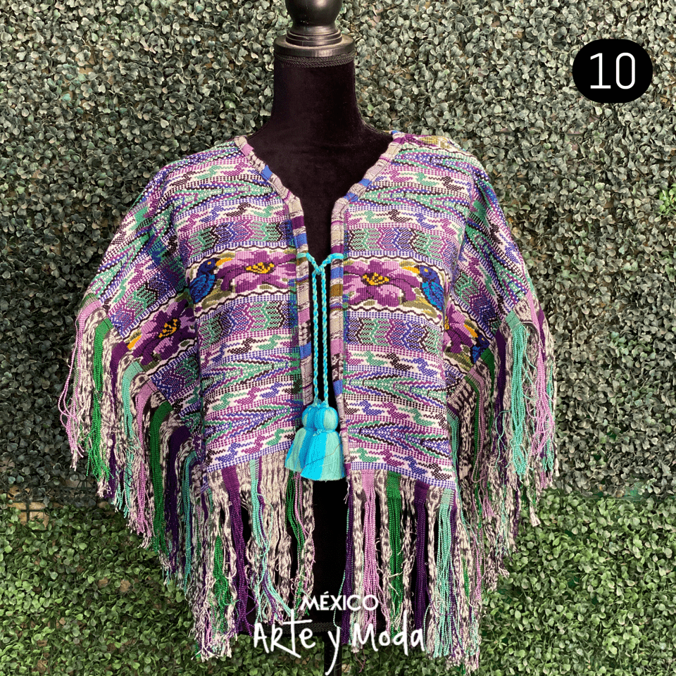 Capa Guate Antigua - MÉXICO ARTE Y MODA - Capa Bordada