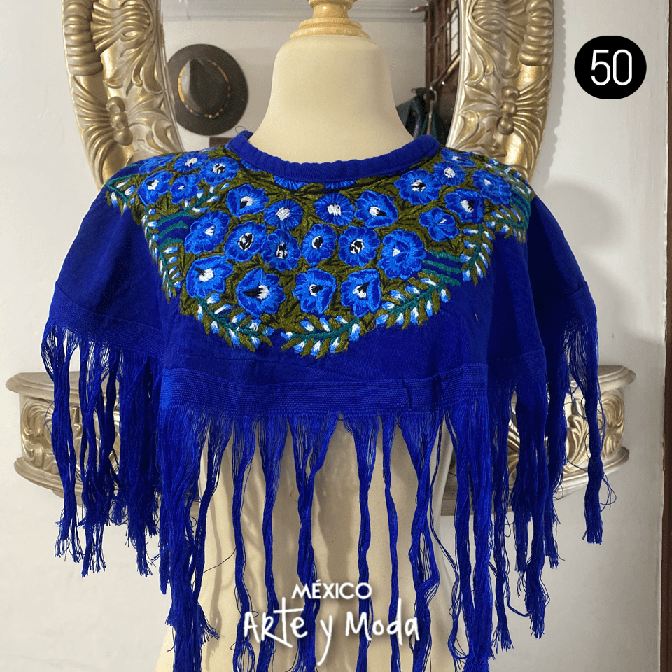 Capa Sobre - Hombro Guate - MÉXICO ARTE Y MODA - Capa Bordada