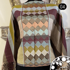 Capa Telar Zinac - MÉXICO ARTE Y MODA - Capa Bordada