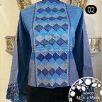 Capa Telar Zinac - MÉXICO ARTE Y MODA - Capa Bordada