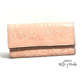 Cartera Cincelada Piel - MÉXICO ARTE Y MODA - Cartera de Piel