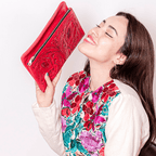 Clutch Doblado - MÉXICO ARTE Y MODA - Clutch de Piel