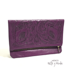 Clutch Doblado - MÉXICO ARTE Y MODA - Clutch de Piel
