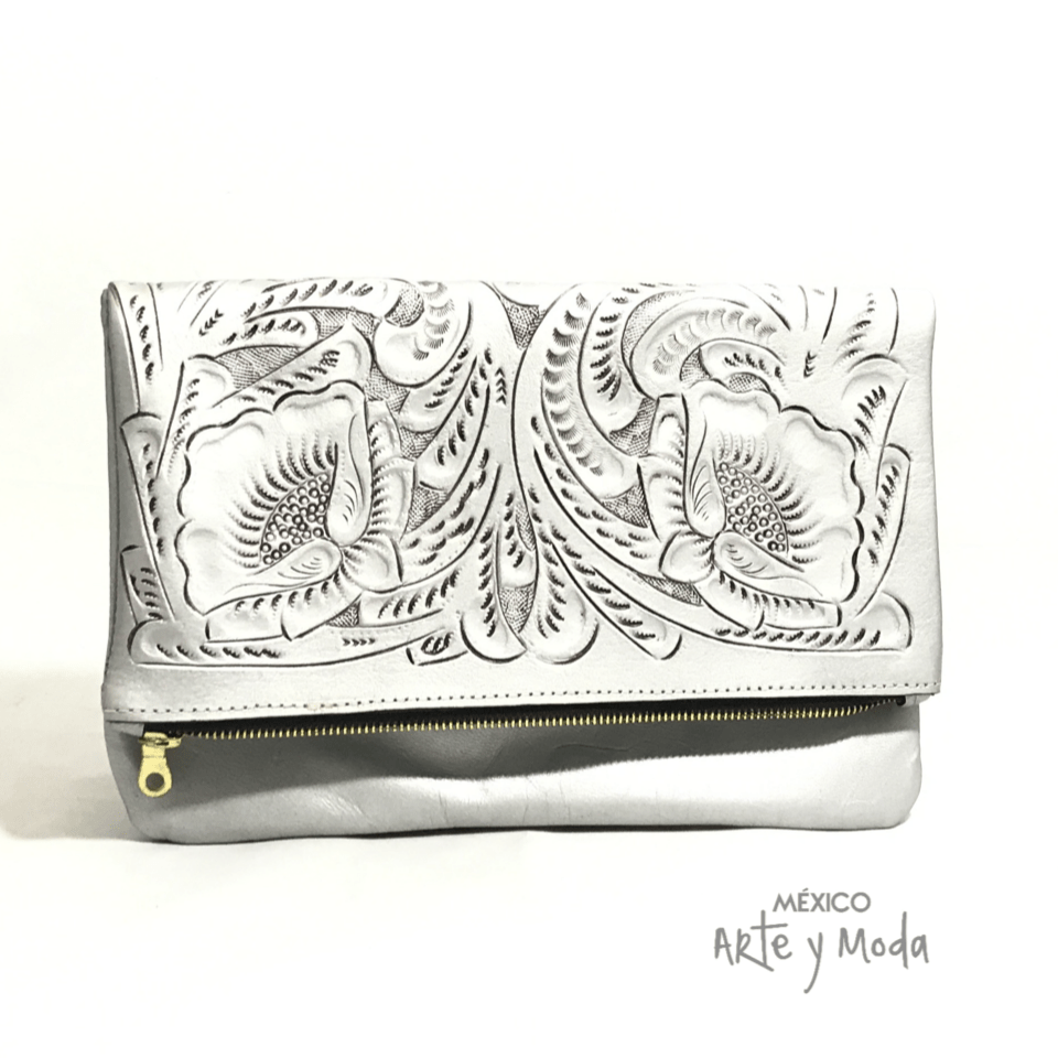 Clutch Doblado - MÉXICO ARTE Y MODA - Clutch de Piel
