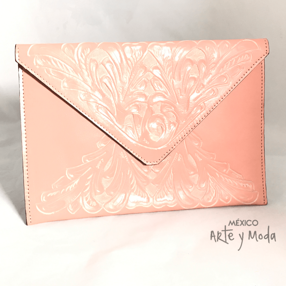 Clutch Sobre Piel - MÉXICO ARTE Y MODA - Clutch de Piel
