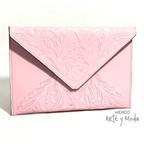 Clutch Sobre Piel - MÉXICO ARTE Y MODA - Clutch de Piel